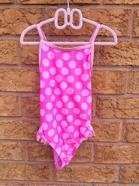 10/$25 • George Polka Dot Ruffle Detail Bathing Suit